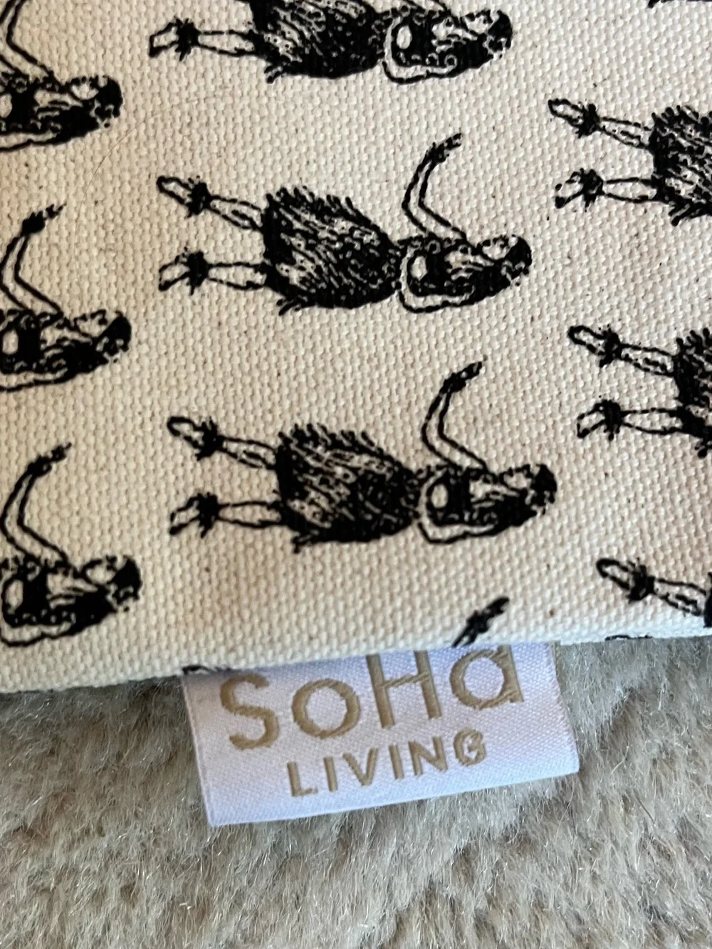 SoHa Hula Girl Tote & Toiletry Bags